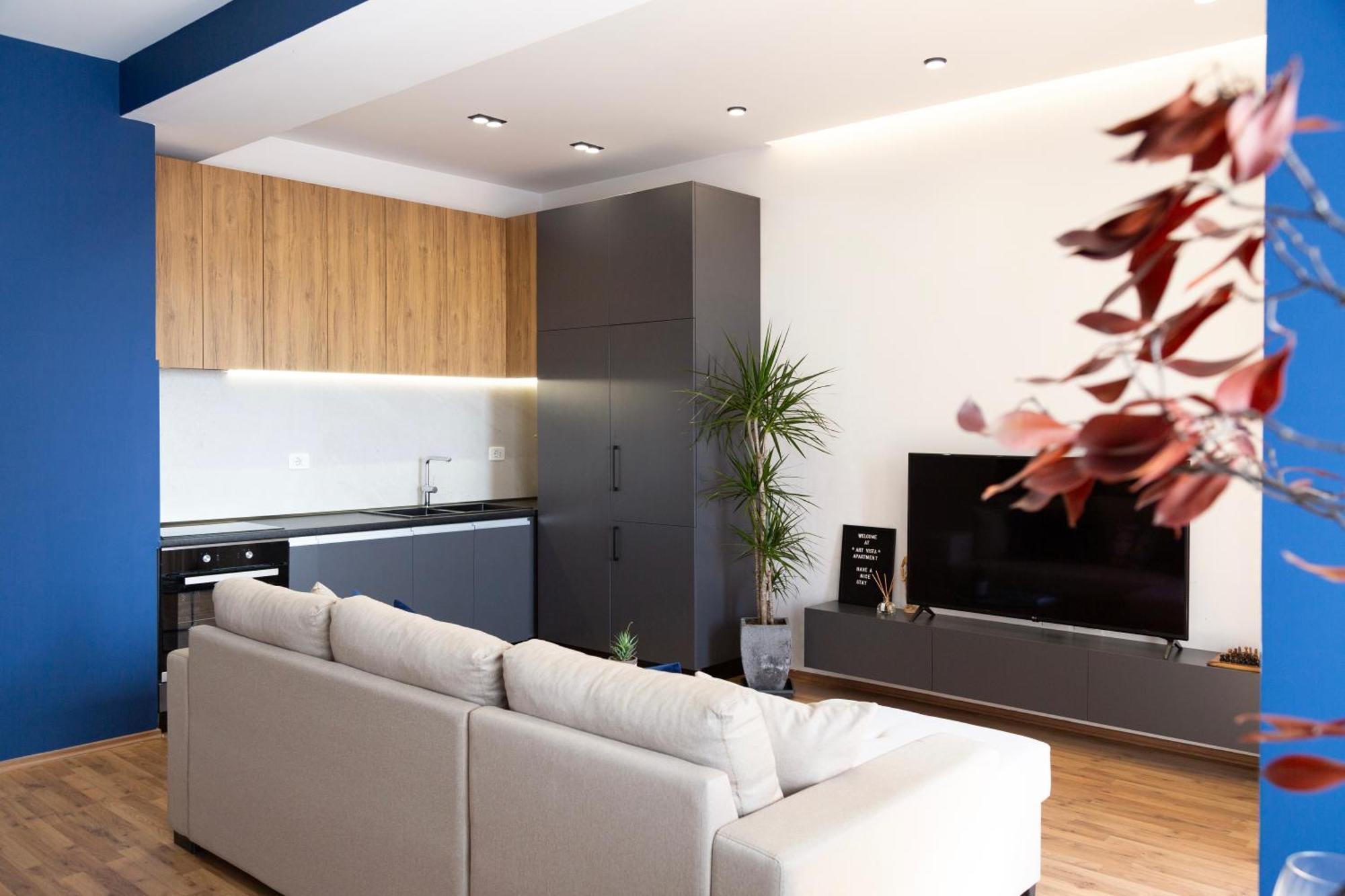 Art Vista Apartment Тирана Экстерьер фото